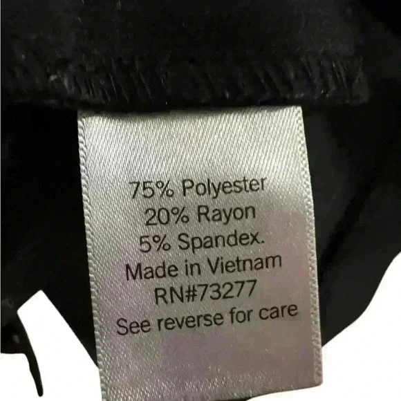 Nine West Black Blazer, Size Large - Picture 3 of 4